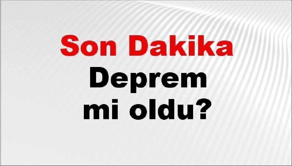 21 Ağustos 2026 Güncel Deprem Durumu ve Detayları