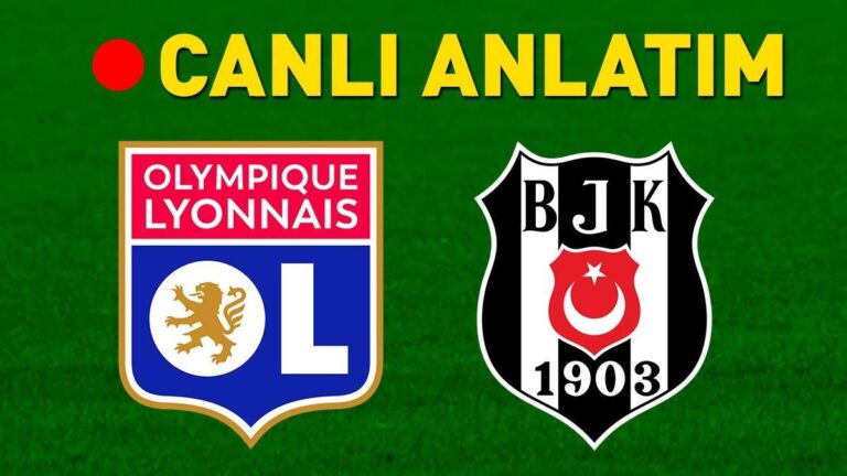 Lyon-Beşiktaş maçının ilk 11’i belli oldu! Deplasman maçlarında seyirci yasağı…