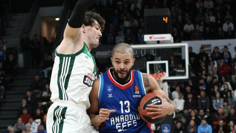 Son dakika spor haberleri | Anadolu Efes, Panathinaikos’u farklı yendi