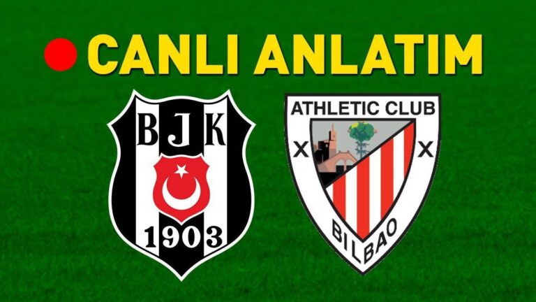 Beşiktaş – Athletic Bilbao maçına ilişkin son gelişmeler! Solskjaer ilk çıkışını yapıyor…