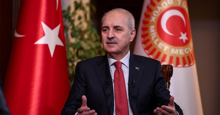 TBMM Başkanı Kurtulmuş: Filistin davasına destek vermeye devam edeceğiz