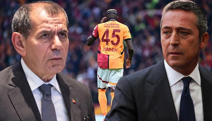 Fenerbahçe Başkanı Ali Koç’tan canlı yayında çok konuşulacak iddia! “Eğer Galatasaray Osimhen’i alırsa…”