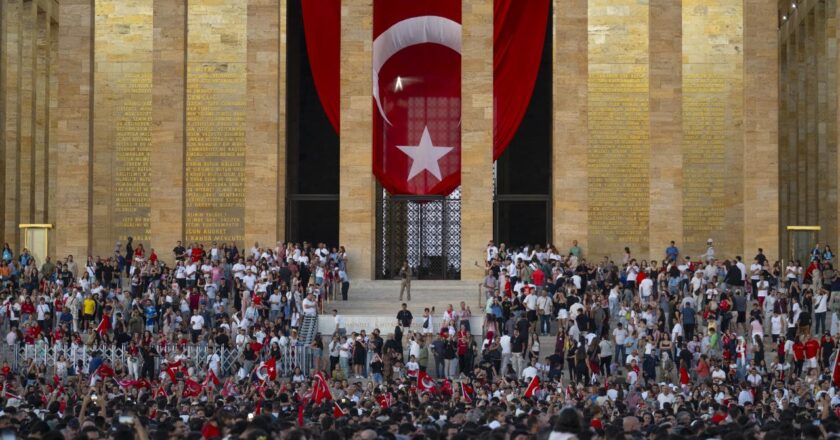 Anıtkabir 30 Ağustos’ta 630 bini aşkın ziyaretçiyi ağırladı