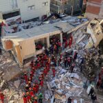 Gebze’de 7 katlı bir bina çöktü: Aynı aileden 5 kişi enkaz altında kaldı